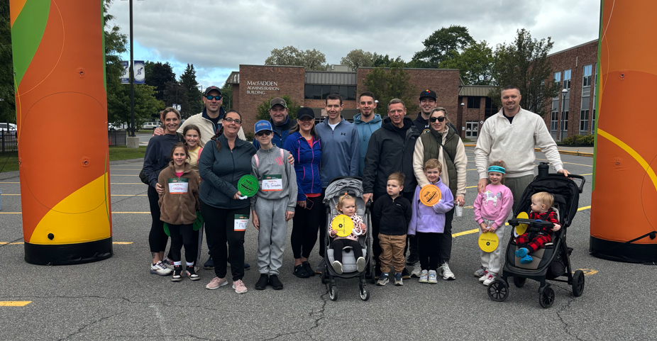 Team pictured at MS Walk in Saratoga Springs